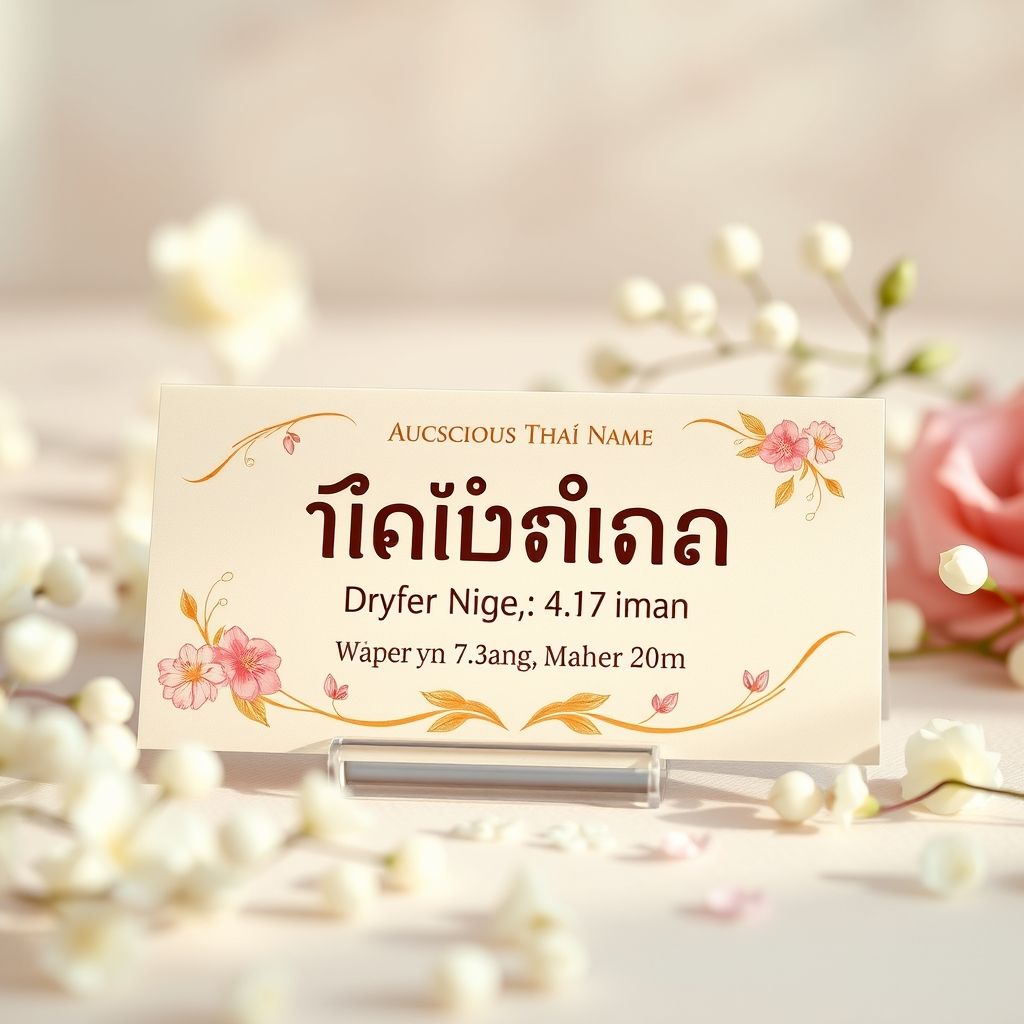 ชื่อมงคลความหมายดีๆ ใครเห็นก็เอ็นดูมีเสน่ห์